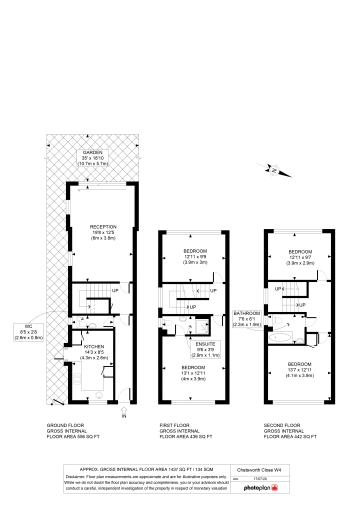 Four bedroom townhouse